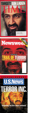 Time, Newsweek, and U.S. News & World Report