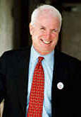 The first on his block: John McCain