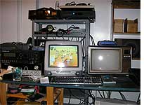 My desk in my studio