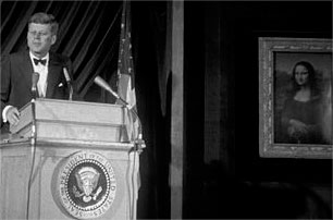 TODAY'S PICTURES: When Mona Lisa went to Washington.