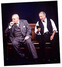 Dennehy with Howard Witt as Charley