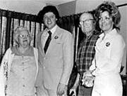 1978 photo of Broaddrick (R) with Clinton