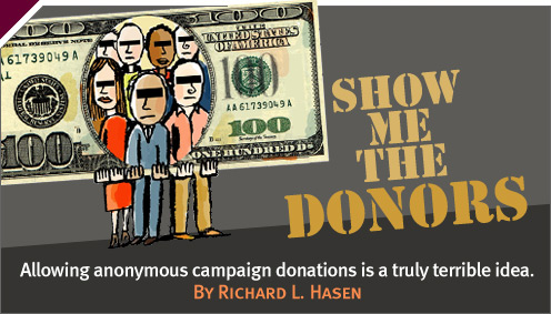 Politics: Show Me the Donors
