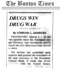Drugs Win Drug War