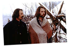 Robert Carlyle and Guy Pearce in Ravenous
