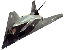 F-117 stealth fighter