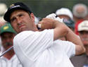 Driving to victory: Jose Maria Olazabal