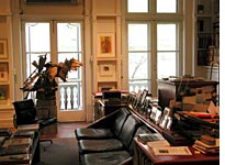 An art dealer’s office