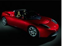 The Telsa Roadster. Click image to expand.