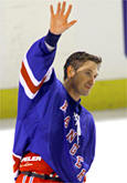 The Great One waves goodbye