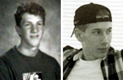 The suspects: Dylan Klebold and Eric Harris