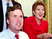 Jeb and Columba Bush