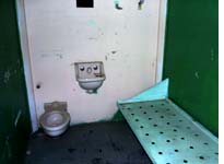 A cell this size housed two felons. 