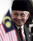 Indonesian President B.J. Habibie