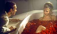 Kevin Spacey and Mena Suvari in American Beauty