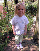 Everyday garb, chosen by Dad