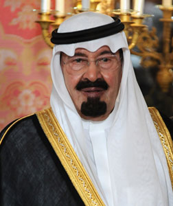 King Abdullah Bin Abdelaziz Al Saud. Click image to expand.