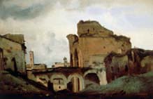 Basilica of Constantine (1826-1838) by Jean-Baptiste-Camille Corot
