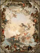 Apollo and the Four Continents (1752), by Giambattista Tiepolo
