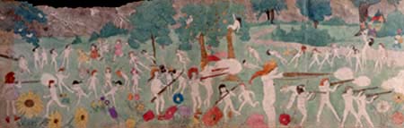UNTITLED (Battle Scene and Approaching Storm)