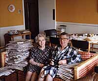 The author's mother and father