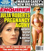 julia roberts pregnancy