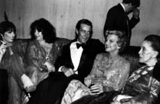 Liza Minnelli, Liz Taylor, Halston, Betty Ford, Martha Graham