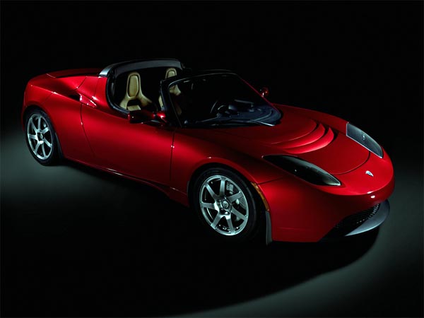 The Tesla Roadster.