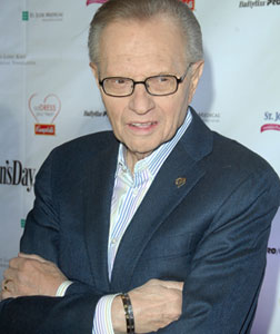 Larry King. Click image to expand.