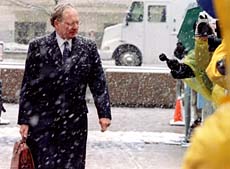 Facing the blizzard: McVeigh attorney Stephen Jones