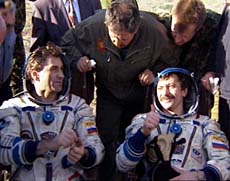 Unhappy returns: the Mir cosmonauts