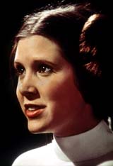 Carrie Fisher as Princess Leia