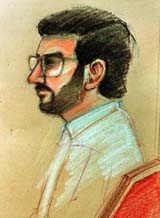 Bombing suspect Hani Abdel-Rahim Hussein al-Sayegh