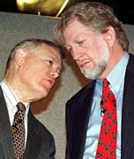 Who bought whom? MCI's Bert Roberts and WorldCom's Ebbers