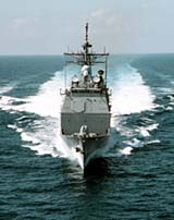 Full steam ahead: The U.S.S. George Washington