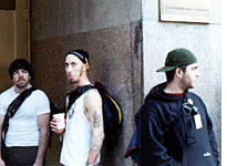 Group of couriers