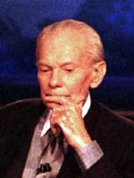 David Brinkley, supermarket spokesman to the world