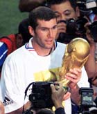Head scorer Zidane
