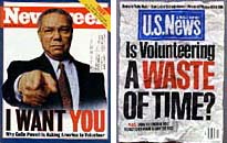 Newsweek and U.S. News & World Report