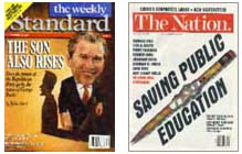 Weekly Standard and The Nation