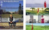 New York Times Magazine with women's fashions supplement