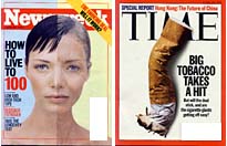 Newsweek and Time