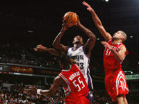 Houston Rockets. Photograph by Rocky Widner/NBAE via Getty Images.