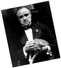 Marlon Brando in The Godfather