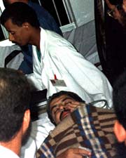 Injured Hamas leader Khaled Meshal