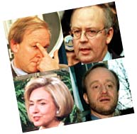 McCurry, Starr, Clinton, Begala