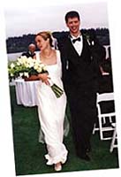 The happy couple