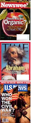 Newsweek, Time, and U.S. News & World Report