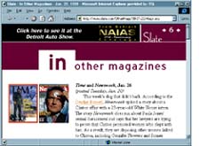 Slate's In Other Magazines