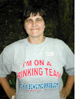 The shirt my mom got for both of us